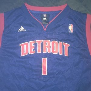 🏀 BILLUPS PISTONS JERSEY XL(boy)
